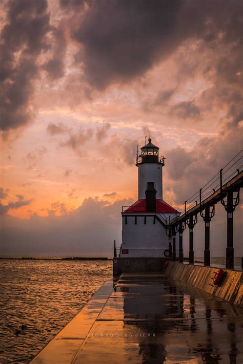 Photographer - Rich Aguilar - Michigan City Lighthouse | Michigan city, Washington park, Sunrise ...