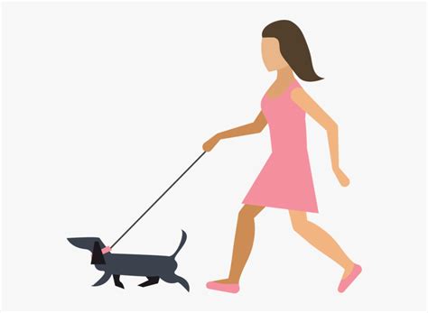 Dog Walking , Free Transparent Clipart - ClipartKey