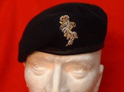 REME Beret and REME Officer Hand Embroidered Beret Badge REME Badge | eBay