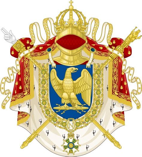 Image result for 1750 french flag | First french empire, Napoleon, Coat of arms