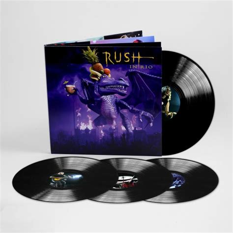 RUSH - 4 LP Vinyl Edition Of Rush In Rio Live Album Due In January ...