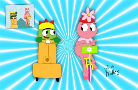 (Yo gabba gabba) bike ride by mcdnalds2016 on DeviantArt