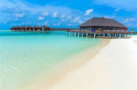 Premium Photo | Tropical beach in maldives