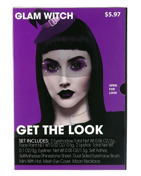 Halloween Glam Witch Makeup Kit - Walmart.com