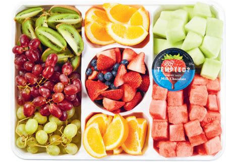 Coles fruity bites platter offer at Coles