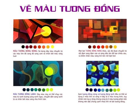 Bố cục màu trong tranh