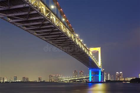 Tokyo City View,Rainbow Bridge Stock Image - Image of office, rainbow ...