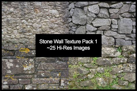 Stone Wall Texture Pack - 1 by lebagelboy on DeviantArt