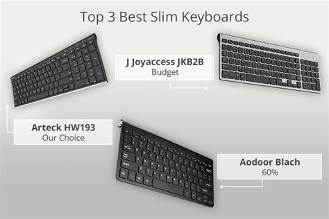 8 Best Slim Keyboards in 2022