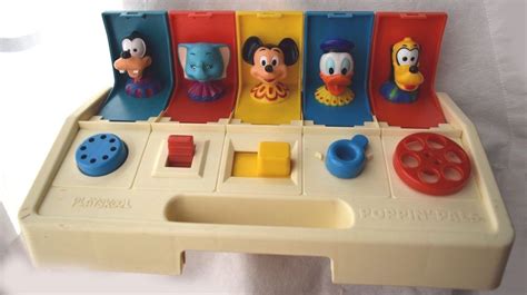 Vintage Poppin Pals Pop Up Toy Child Guidance Playskool Disney ...