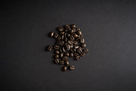 Free Photo: Coffee Beans on Black Background