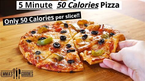 ONLY 50 Calories PIZZA ! LOW CALORIE PIZZA RECIPE / 50 cal per slice ...