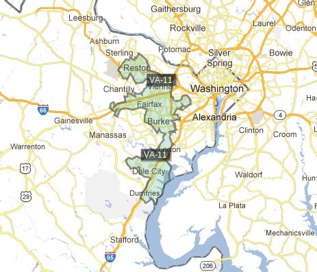 Virginia 11Th District Map | Draw A Topographic Map