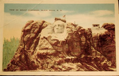 Mount Rushmore in Pictures: Mount Rushmore Construction Photos