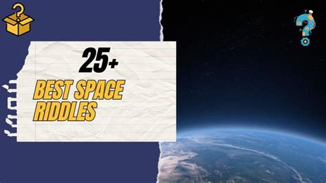 25+ Best Space Riddles (Unravel the Universe's Mysteries)