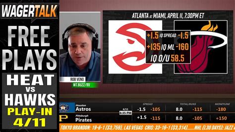 Heat vs Hawks Prediction, Picks and Betting Odds | NBA Play-In Betting Advice | April 11 - Win ...