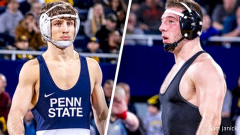 Penn State Wrestling vs. Iowa 157 Preview: Levi Haines vs Jared Franek ...