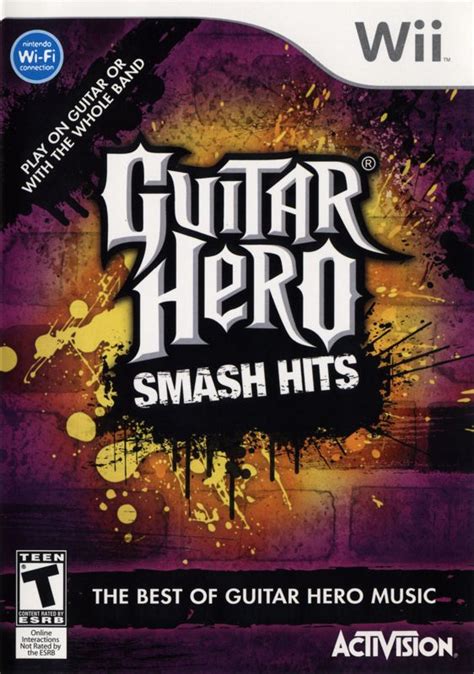 Guitar Hero Smash Hits for Wii (2009) - MobyGames