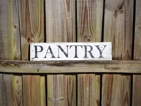 Pantry Sign Pantry Door Sign Farmhouse Pantry Sign | Etsy