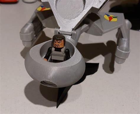 Klingon D7 for Minimates by JustSomeGuy | Download free STL model ...