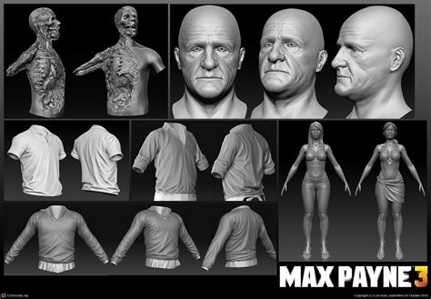 Max Payne 3 character art 5 by Lee Salo | 3D | CGSociety | Character ...