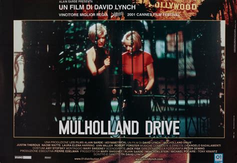 Mulholland Drive Original 2001 Italian Fotobusta Movie Poster ...