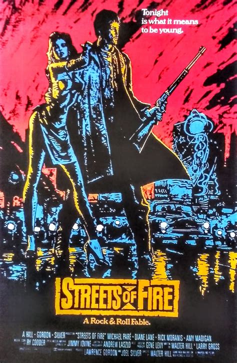 STREETS of FIRE Movie Poster Laminated Print - Etsy