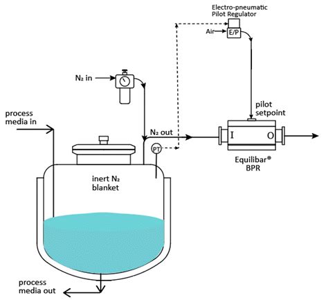 Tank Blanketing in API Pharma Processing - Equilibar Precision Fluid Control