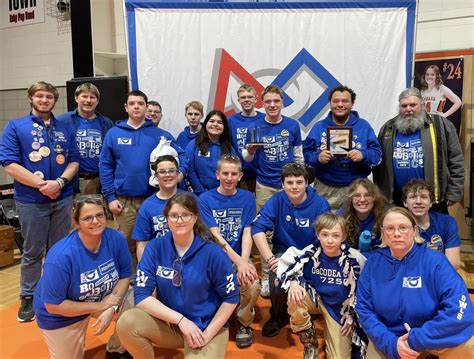 OHS Robotics Team 7250 Escanaba District Results are in! | Oscoda Area High School