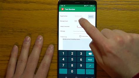 Text Bomber for Android - Send an Unlimited Amount of Texts at the Tap of a Button! - YouTube