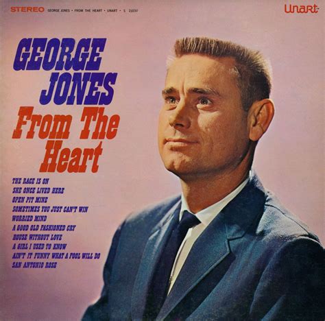 George Jones, From The Heart LP.