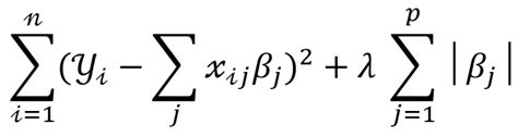 Quantitative investing - LASSO regression