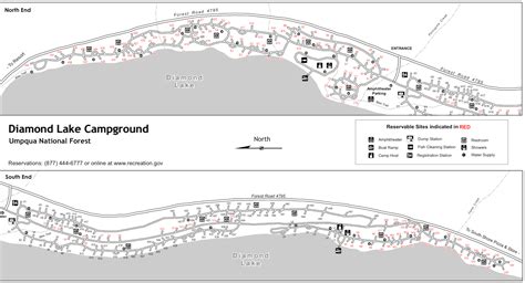 Diamond Lake Campground Oregon Map - United States Map