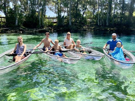 Three Sisters Springs Kayaking on Crystal River - Amber Likes