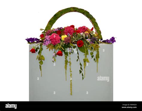 Flower arrangement at the Southport Flower Show Stock Photo - Alamy