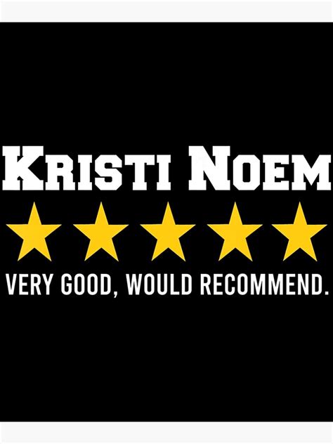 "Kristi Noem 2024 For President" Poster for Sale by MonikaEte | Redbubble