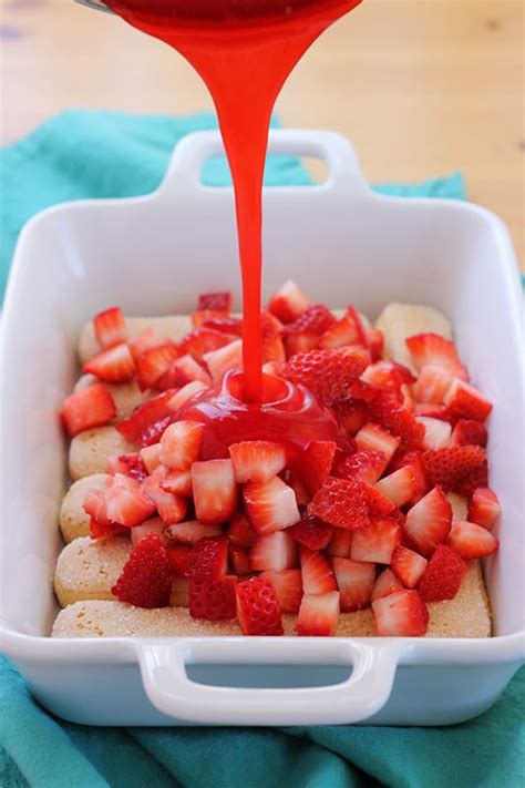 Five Minute Strawberry Dessert - One Sweet Appetite