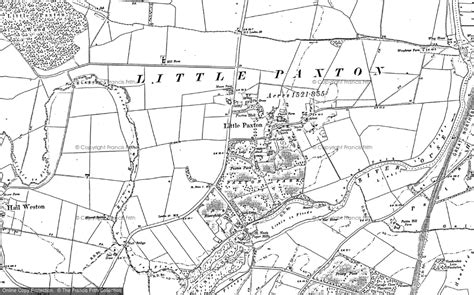 Old Maps of Little Paxton, Cambridgeshire - Francis Frith