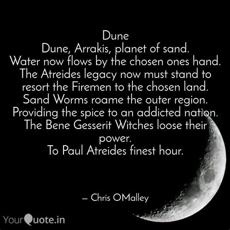 Dune Dune, Arrakis, plane... | Quotes & Writings by Chris OMalley ...