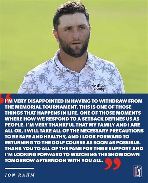 Jon Rahm statement on WD : r/golf