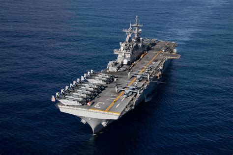 The Navy's New Amphibious Assault Ship Is Now Rocking F-35 Stealth ...