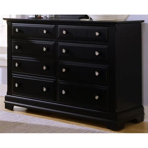 Bb16-001 Vaughan Bassett Furniture Double Dresser - Black