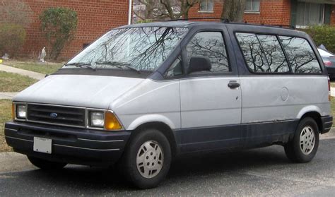 1991 Ford Aerostar XLT - Passenger Minivan 3.0L V6 Manual