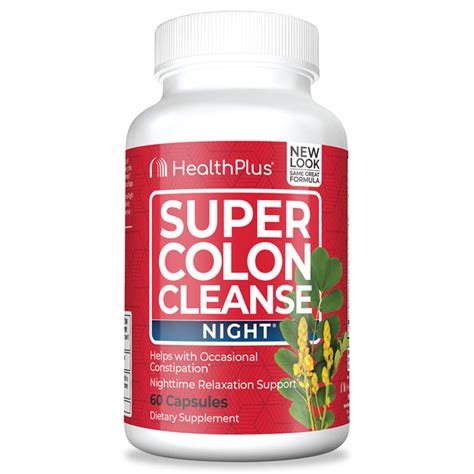 Super Colon Cleanse Night® | Natural Nighttime Colon Detox Supplement ...