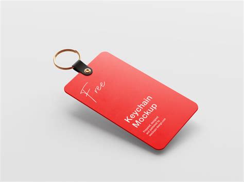 Free Plastic Keychain Mockup | Mockuptree