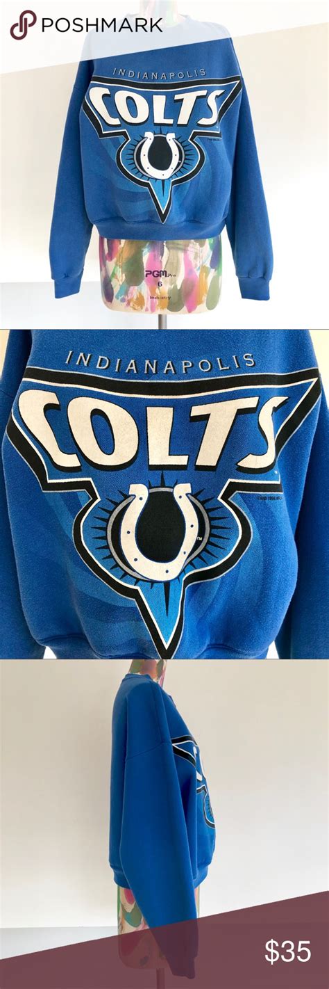 🐴 VINTAGE Indianapolis Colts Sweatshirt | Cozy sweatshirts, Vintage ...