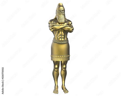 Gold Golden Statue Dream of King Nebuchadnezzar's (Daniel Prophecies ...