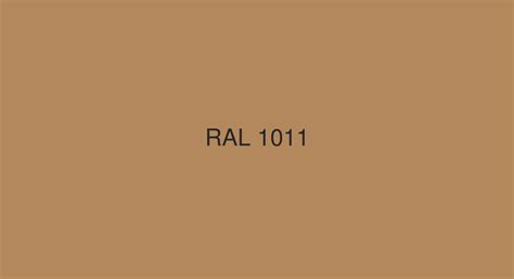 RAL Brown beige [RAL 1011] Color in RAL Classic chart