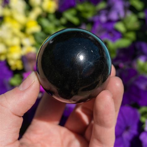 Black Tourmaline Sphere - The Crystal Council