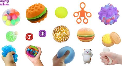 Happy Trendz® stress ball pakket 10 stuks fidget anti stress squeesh pakket -... | bol.com